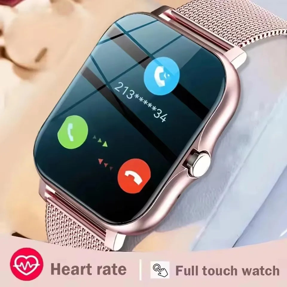 Smart Watch For Men Women Gift Sports Fitness Watch Bluetooth Call Digital Heart Rate Monitor Smartwatch GPS Tracking Wristwatch